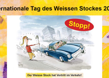 “Tag des Weissen Stockes” Aktion  auch in Frauenfeld