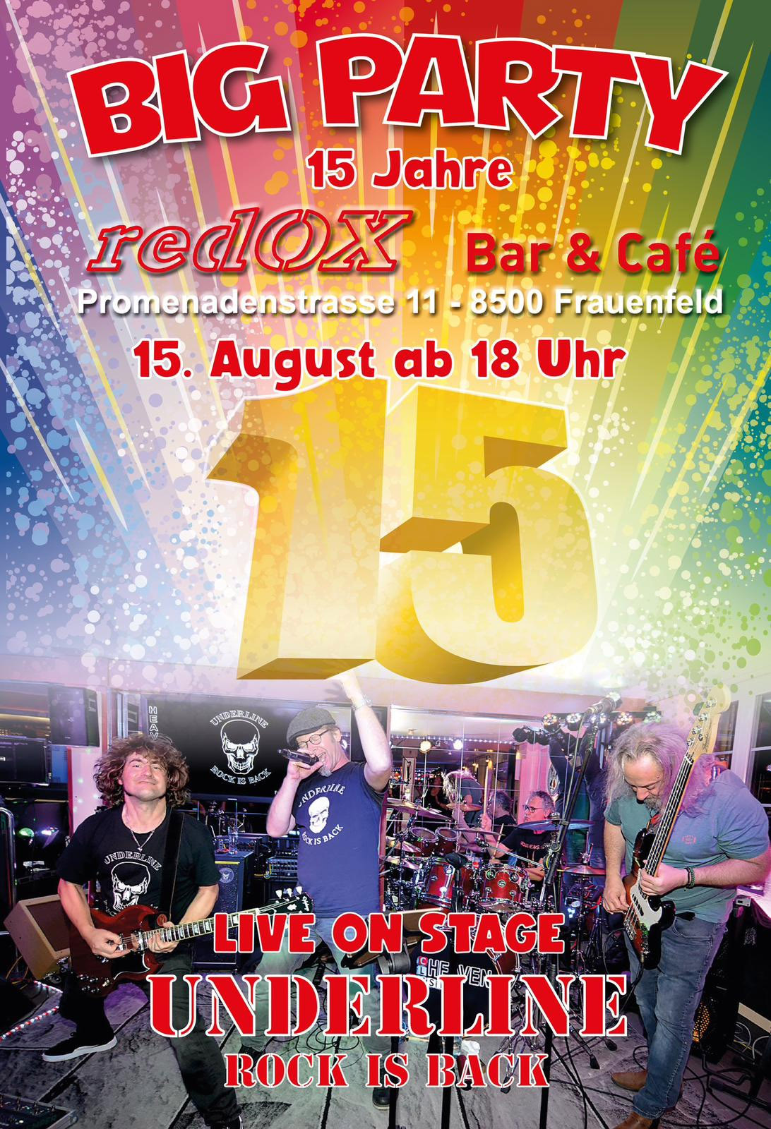 Big Party - 15 Jahre RedOx Frauenfeld